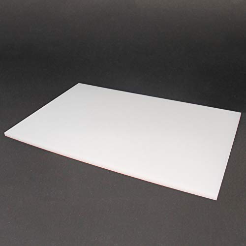 Aicosineg POM Plastični Lim 5mm x 7.87 x 11.81 Inženjerska Plastična ploča Polioksimetilenska Plastična ploča idealna za mašinsku