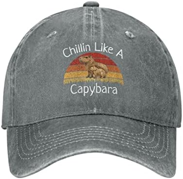 Birdbath Capybara Hat Chillin poput kapice za kapice za žene kapu modni šešir