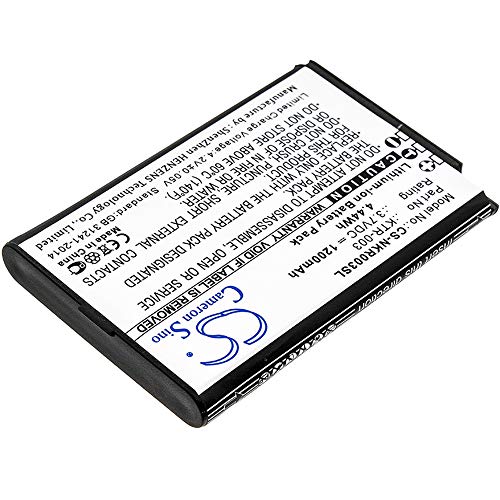 BXT-FOCUS 3.7 V/1200ma baterija za Datalogic MWH710A01, novi 3DS, NN3DS
