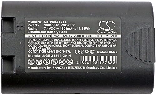Cameron Sino Zamjena punjiva baterija Prikladna za 3M PL200, LabelManager 360D, 420p, Rhino 5200,4200