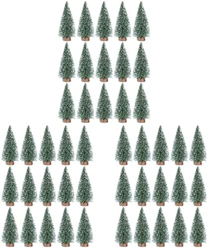 Prettyzoom 3pcs Mini božićno drvce Xmas ukrasi sitne božićne stablo xmas minijaturni borovi drveće