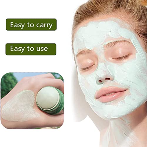EYLINK 2 pakovanja maska od gline za čišćenje zelenog čaja, maska za čišćenje zelenog čaja za uklanjanje mitesera, lice vlaži kontrolu