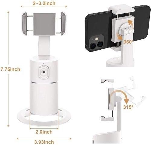 Boxwave Stand i Mount kompatibilan sa Yezz Art 1 - pivottrack360 Selfie stalk, praćenje lica za praćenje lica nosač za stalak za yezz
