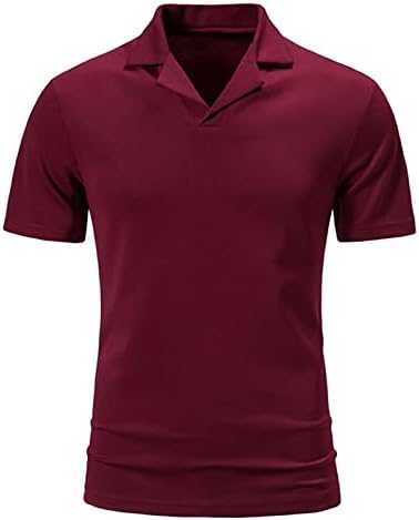 Muška golf košulja kratkih rukava Kubana guayabera majice od pune ležerne ljetne meke majice Slim Fit Basic dizajnirane vrhove