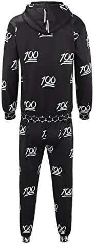 TrackSuit Pulover odijelo Muške jesenske sportske hlače za ispis postavlja zimsku dukseru muške pulover muške duhove