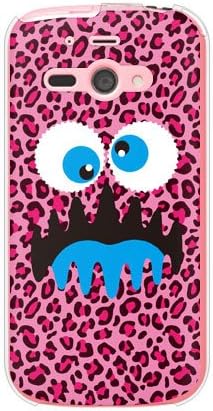 YESNO Wonder Monster Leopard Pink / za Aquos Phone SS 205SH / Softbank SSH205-PCCL-201-N158