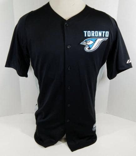 2011 Toronto Blue Jays # 76 Igra Rabljena Perse Rabljeni Black Jersey Bating ST 44 118 - Igra Polovni MLB dresovi