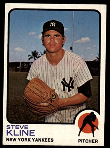 1973 TOPPS 172 Steve Kline New York Yankees Ex Yankees