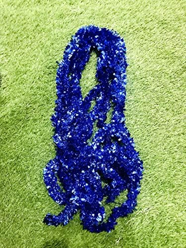 Novi plavi božićni vilin Garland metalik božićni ukrasi ukrasi ukrasi postavljaju sretnu novogodišnju plafon za obnavljanje čarapa