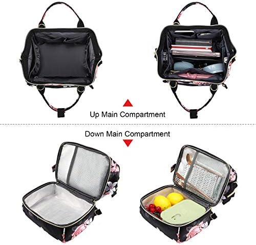 Izolovana torba za ručak široko otvorena kutija za ručak ruksak, vodootporna nepropusna torba za ručak za žene i muškarce, za posao/piknik/planinarenje/plažu/ribolov