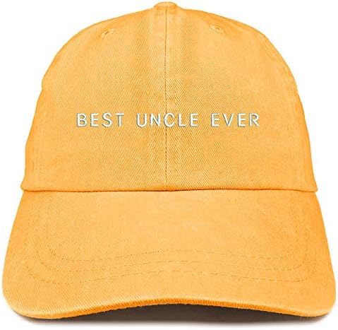 Trendy odjeća za odjeću Najbolji ujak Evernirani oprani kapa s niskim profilom