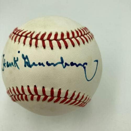 Lijepa Hank Greenberg Single potpisao službenu američku ligu Baseball JSA COA - autogramirani bejzbol