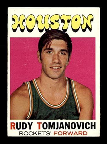 91 Rudy Tomjanovich RC - 1971 TOPPS košarkaški kartonski kartoni Exmt + - nepotpisane košarkaške kartice