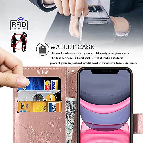 kazineer kožna Navlaka za novčanik futrola za iPhone 11, sa utorima za držač kartica RFID
