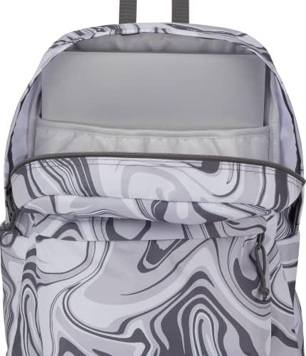 JanSport Superbreak Plus ruksak-Radna, putna ili laptop torba za knjige sa džepom za flašu vode - Oyster Hydrodip