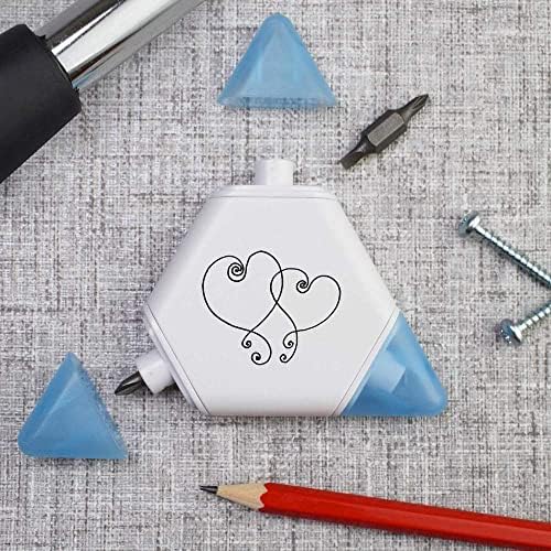 Azeeda 'Swirled Hearts' Compact DIY multi alat