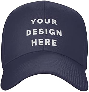 Zusolf Custom Hats za muškarce Dodajte svoje ime Logo Tekst ili sliku ovdje Baseball Cap
