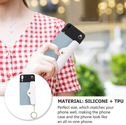 Nuobesty tipka za novčanik za držač Shell Pro Keychain P Sleeves rukavski džepni ljepilo sa palicama Praktični kompatibilni kreditni