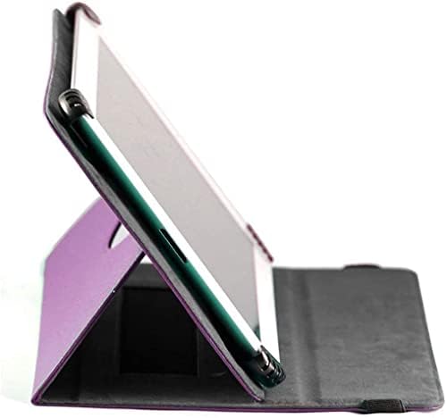Navitech Purple Case sa 360 rotacijskim stalkom i stilusom kompatibilan sa tabletom OAGCC 10.1