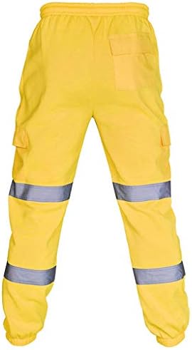 Wenkomg1 muns hi vis radne teretne hlače reflektirajuća sigurnosna vrećica s visokim vidljivošću Odjeća za povremene pukotine